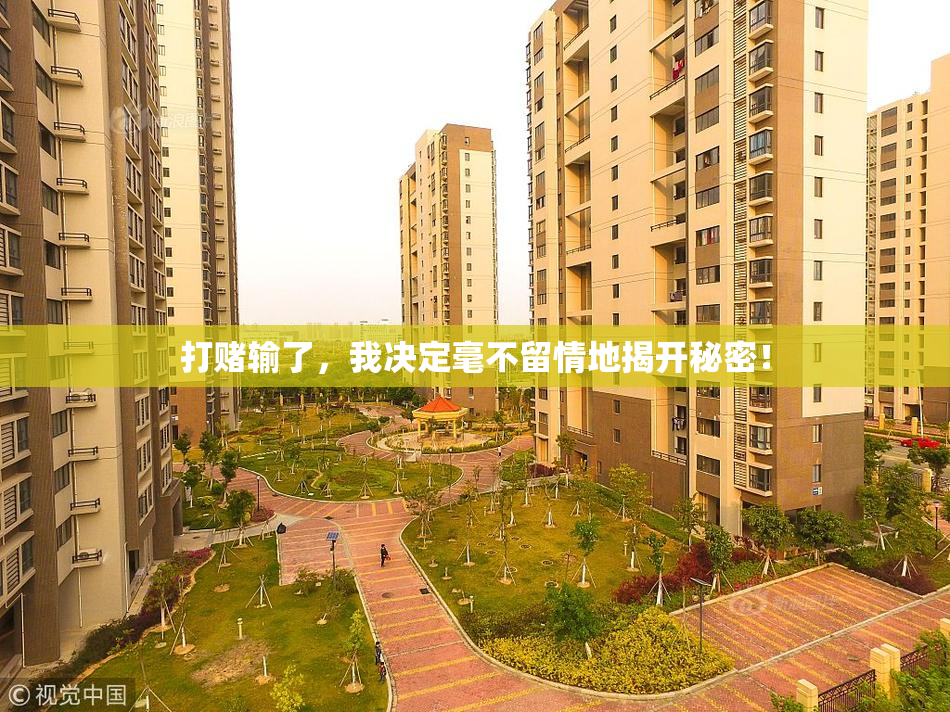 打赌输了，我决定毫不留情地揭开秘密！
