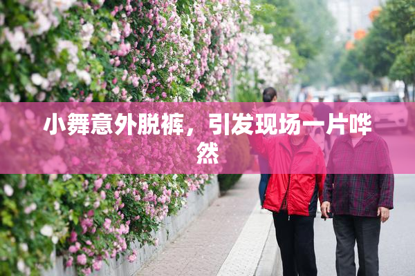 小舞意外脱裤，引发现场一片哗然