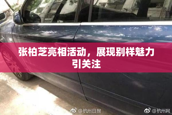 张柏芝亮相活动，展现别样魅力引关注