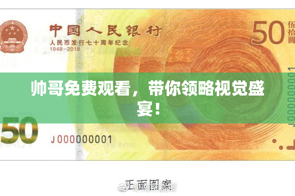 帅哥免费观看，带你领略视觉盛宴！
