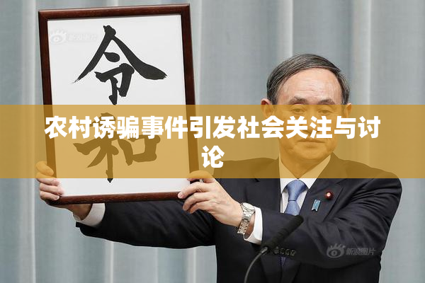 农村诱骗事件引发社会关注与讨论