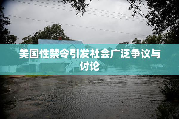 美国性禁令引发社会广泛争议与讨论
