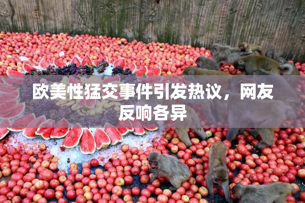 欧美性猛交事件引发热议，网友反响各异