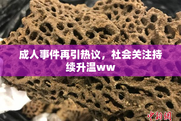 成人事件再引热议，社会关注持续升温ww