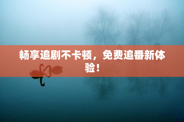 畅享追剧不卡顿，免费追番新体验！