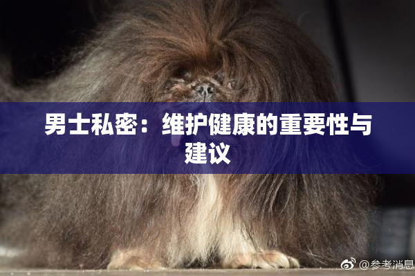 男士私密：维护健康的重要性与建议