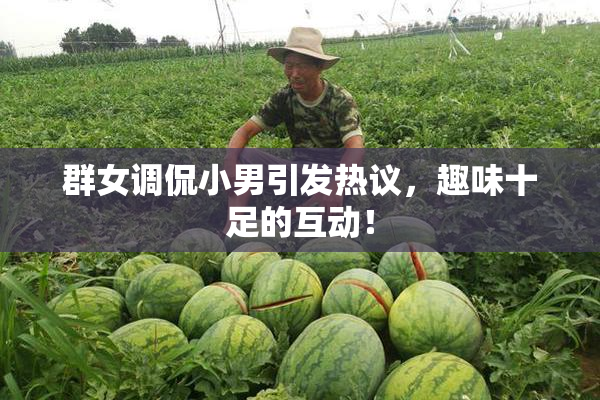 群女调侃小男引发热议，趣味十足的互动！