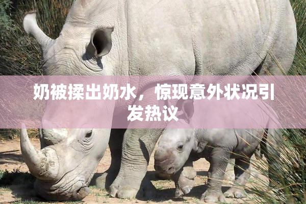 奶被揉出奶水，惊现意外状况引发热议