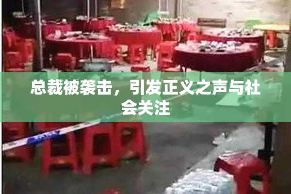 总裁被袭击，引发正义之声与社会关注
