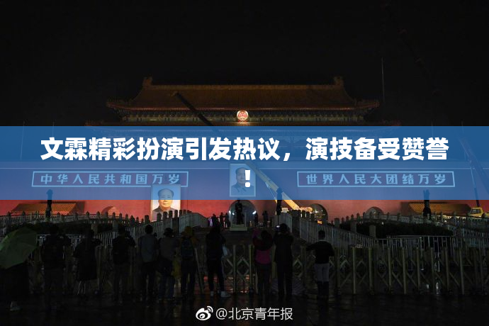 文霖精彩扮演引发热议，演技备受赞誉！