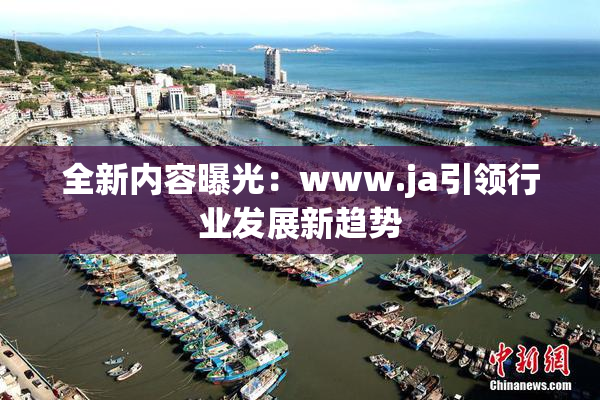 全新内容曝光：www.ja引领行业发展新趋势