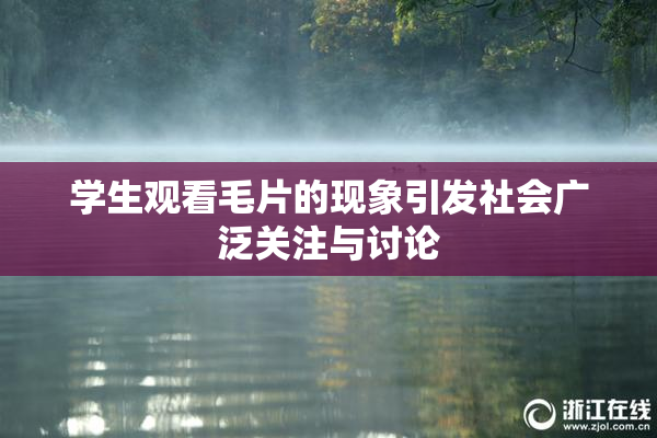 学生观看毛片的现象引发社会广泛关注与讨论