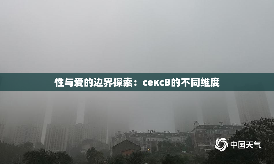性与爱的边界探索：сексB的不同维度