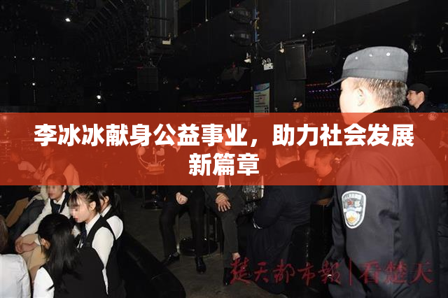 李冰冰献身公益事业，助力社会发展新篇章