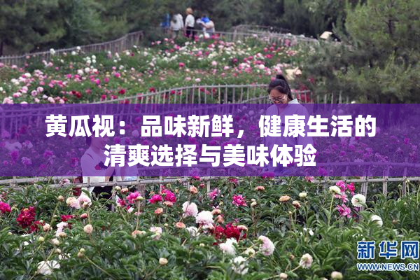 黄瓜视：品味新鲜，健康生活的清爽选择与美味体验