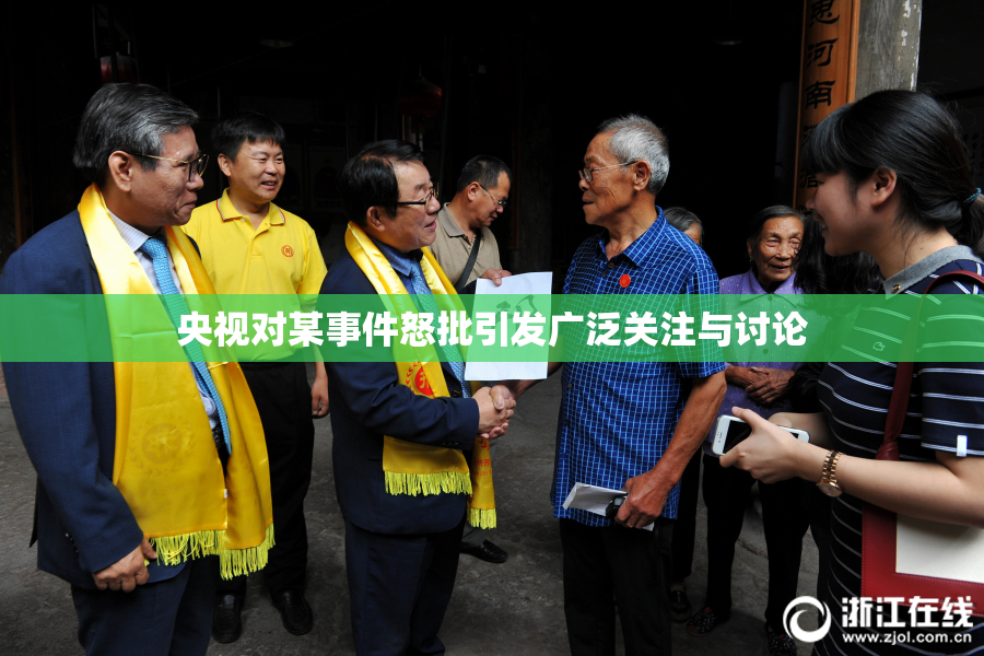 央视对某事件怒批引发广泛关注与讨论
