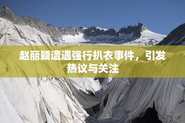 赵丽颖遭遇强行扒衣事件，引发热议与关注