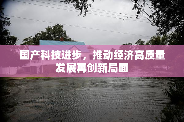 国产科技进步，推动经济高质量发展再创新局面