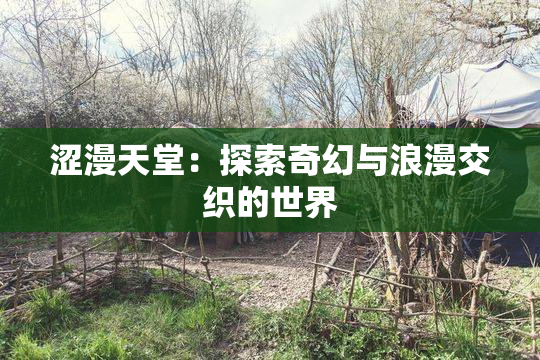 涩漫天堂：探索奇幻与浪漫交织的世界