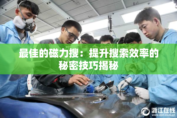 最佳的磁力搜：提升搜索效率的秘密技巧揭秘