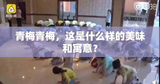 青梅青梅，这是什么样的美味和寓意？