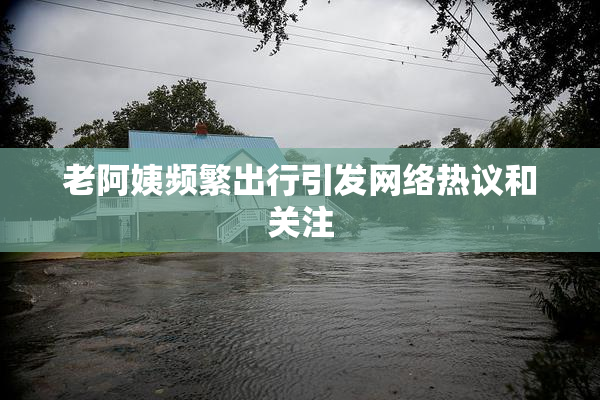 老阿姨频繁出行引发网络热议和关注