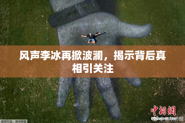 风声李冰再掀波澜，揭示背后真相引关注