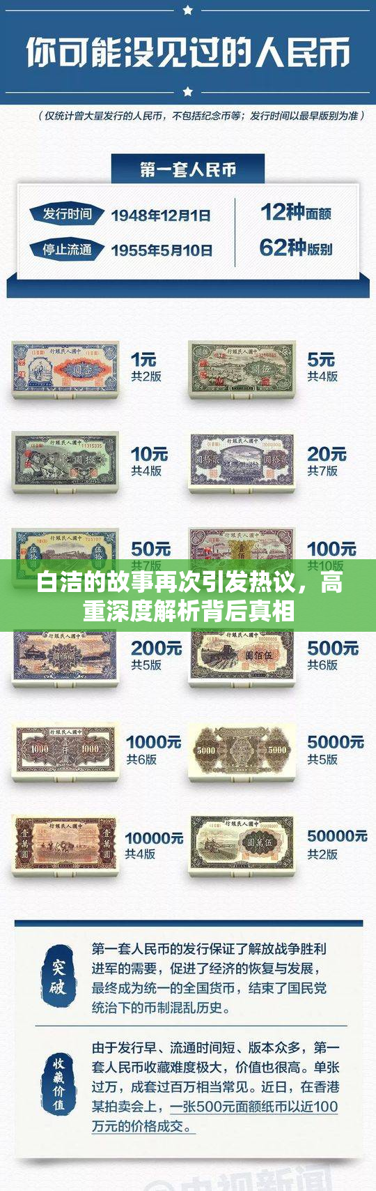 白洁的故事再次引发热议，高重深度解析背后真相
