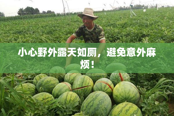 小心野外露天如厕，避免意外麻烦！