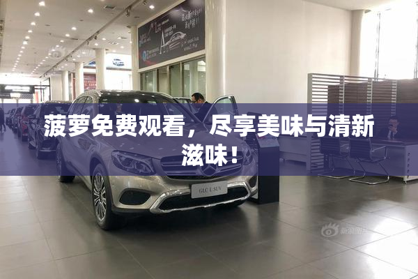 菠萝免费观看，尽享美味与清新滋味！