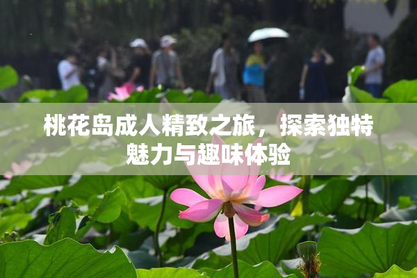 桃花岛成人精致之旅，探索独特魅力与趣味体验