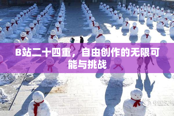 B站二十四重，自由创作的无限可能与挑战