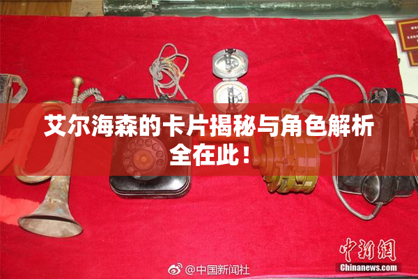 艾尔海森的卡片揭秘与角色解析全在此！