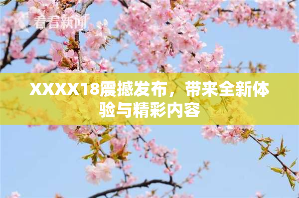 XXXX18震撼发布，带来全新体验与精彩内容