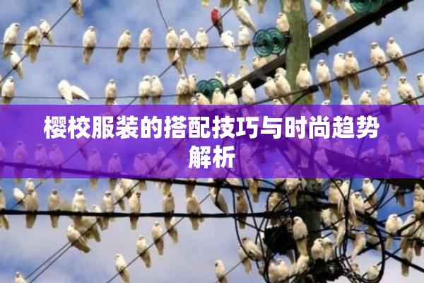 樱校服装的搭配技巧与时尚趋势解析