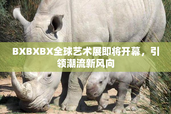 BXBXBX全球艺术展即将开幕，引领潮流新风向