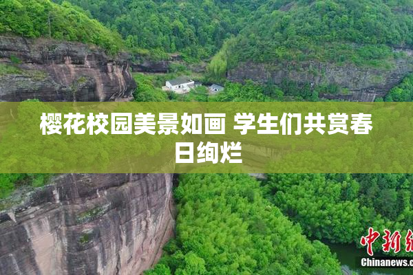 樱花校园美景如画 学生们共赏春日绚烂