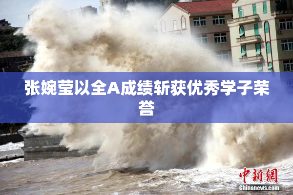 张婉莹以全A成绩斩获优秀学子荣誉