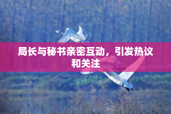 局长与秘书亲密互动，引发热议和关注