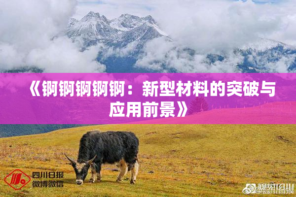 《锕锕锕锕锕：新型材料的突破与应用前景》