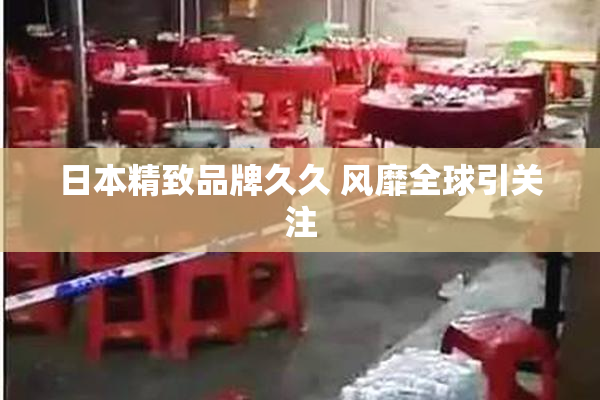 日本精致品牌久久 风靡全球引关注