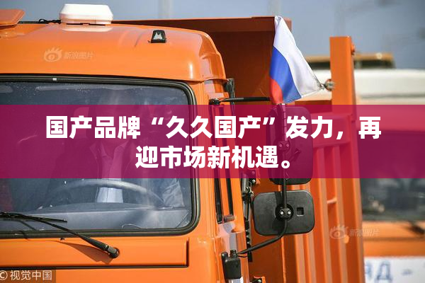 国产品牌“久久国产”发力，再迎市场新机遇。