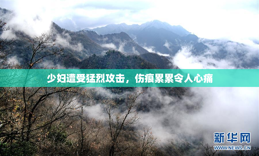 少妇遭受猛烈攻击，伤痕累累令人心痛