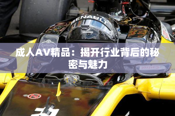 成人AV精品：揭开行业背后的秘密与魅力
