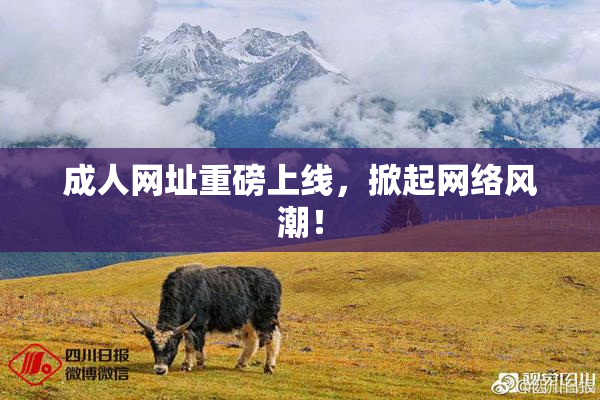 成人网址重磅上线，掀起网络风潮！