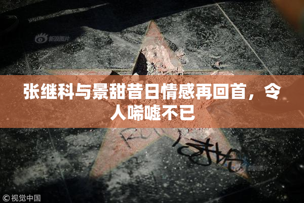 张继科与景甜昔日情感再回首，令人唏嘘不已