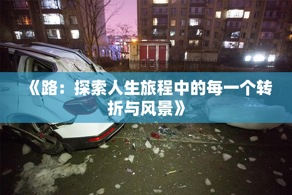 《路：探索人生旅程中的每一个转折与风景》