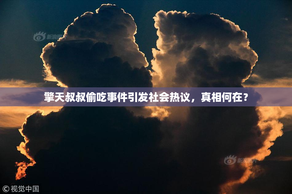 擎天叔叔偷吃事件引发社会热议，真相何在？