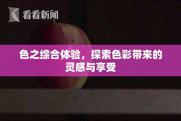 色之综合体验，探索色彩带来的灵感与享受