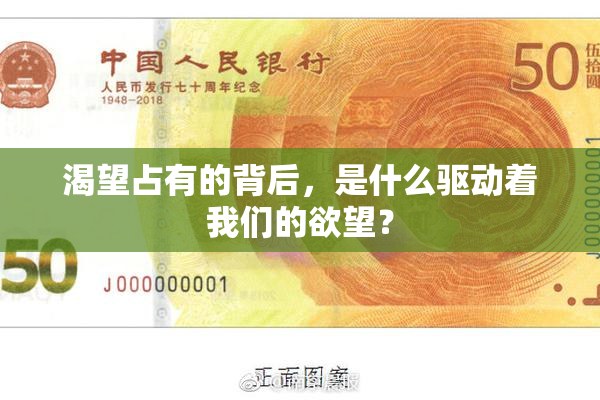 渴望占有的背后，是什么驱动着我们的欲望？